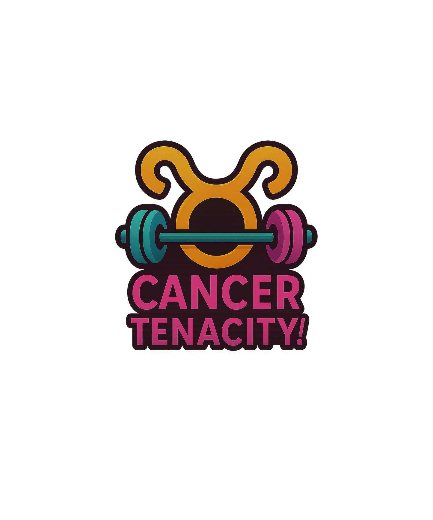 Cancer Tenacity Premium Workout Hoodie | Zodiac Vibe Co.