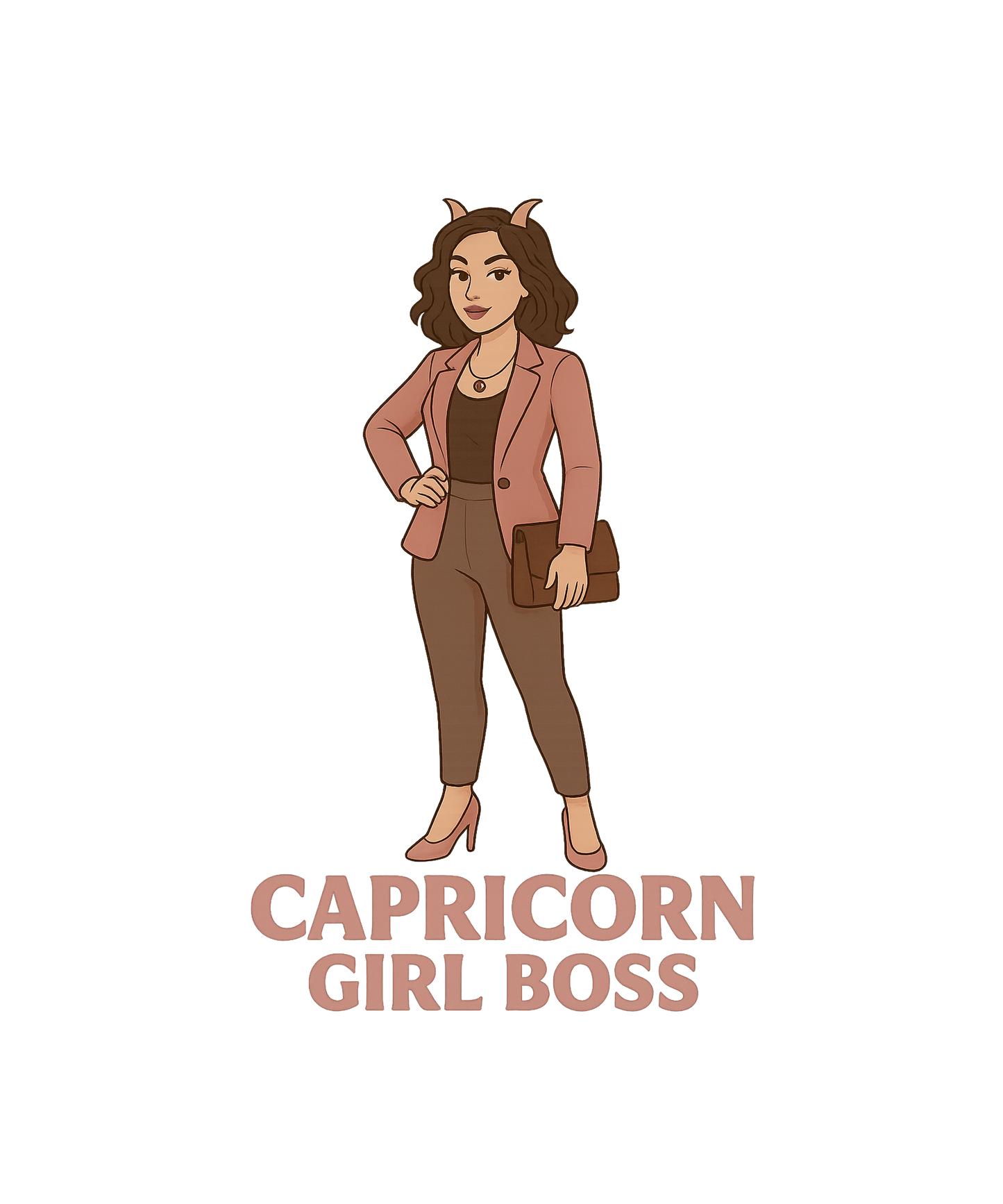 Capricorn Girl Boss Premium Hoodie | Zodiac Vibe Co.