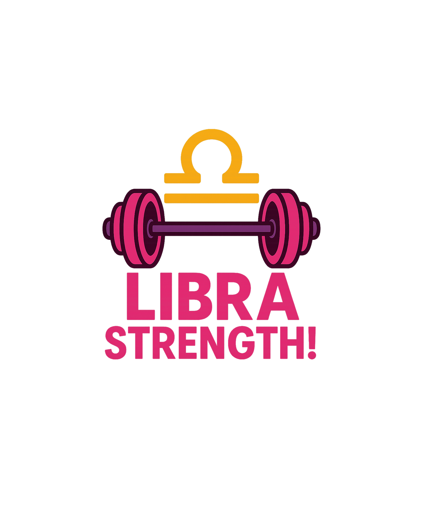 Libra Strength Premium Workout Hoodie | Zodiac Vibe Co.