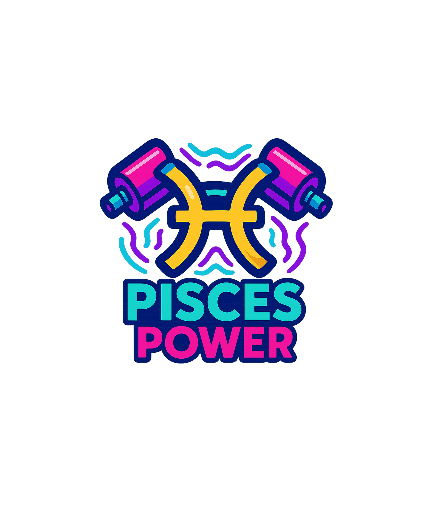 Pisces Power Premium Workout Hoodie | Zodiac Vibe Co.