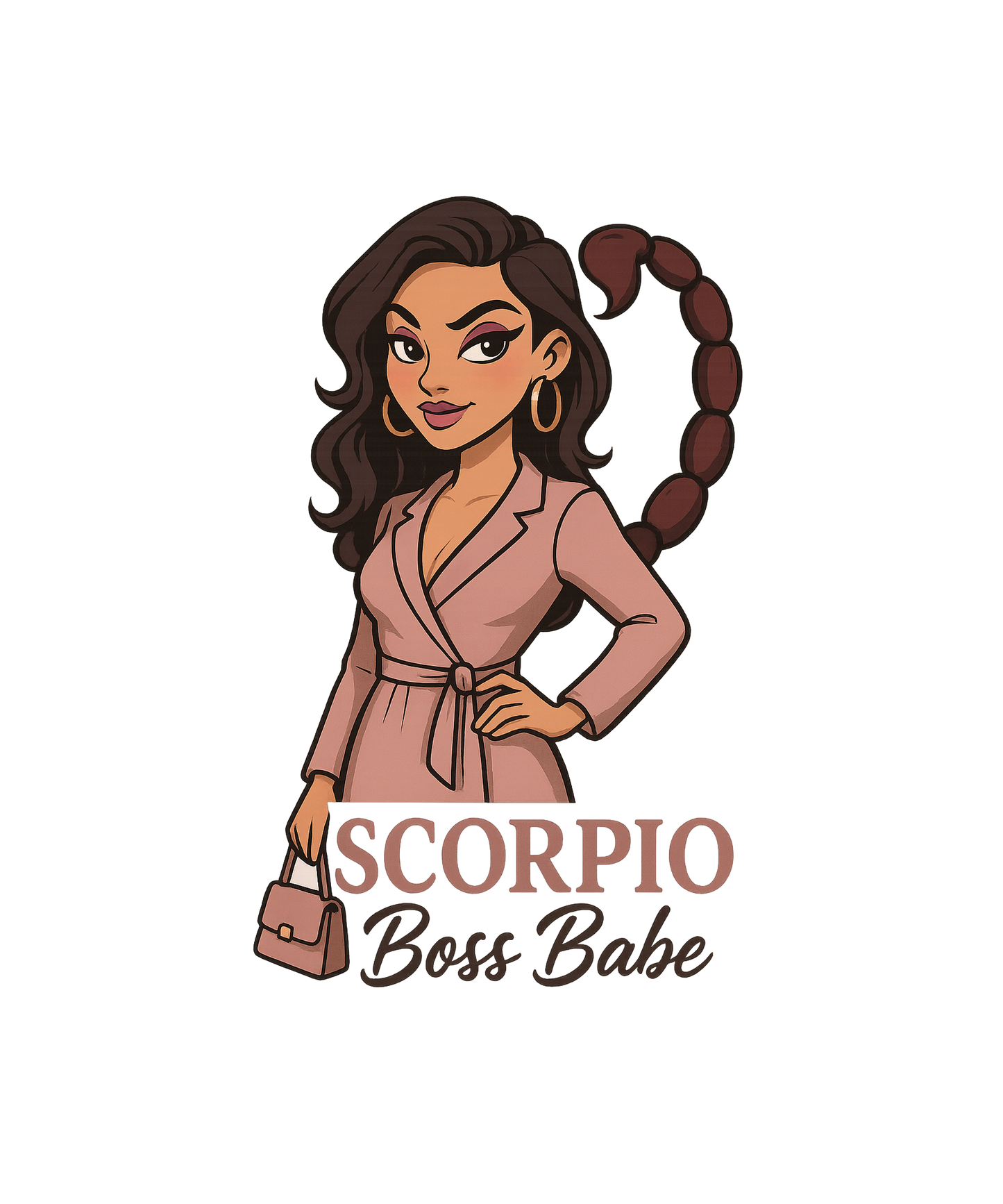 Scorpio Boss Babe Premium Hoodie | Zodiac Vibe Co.