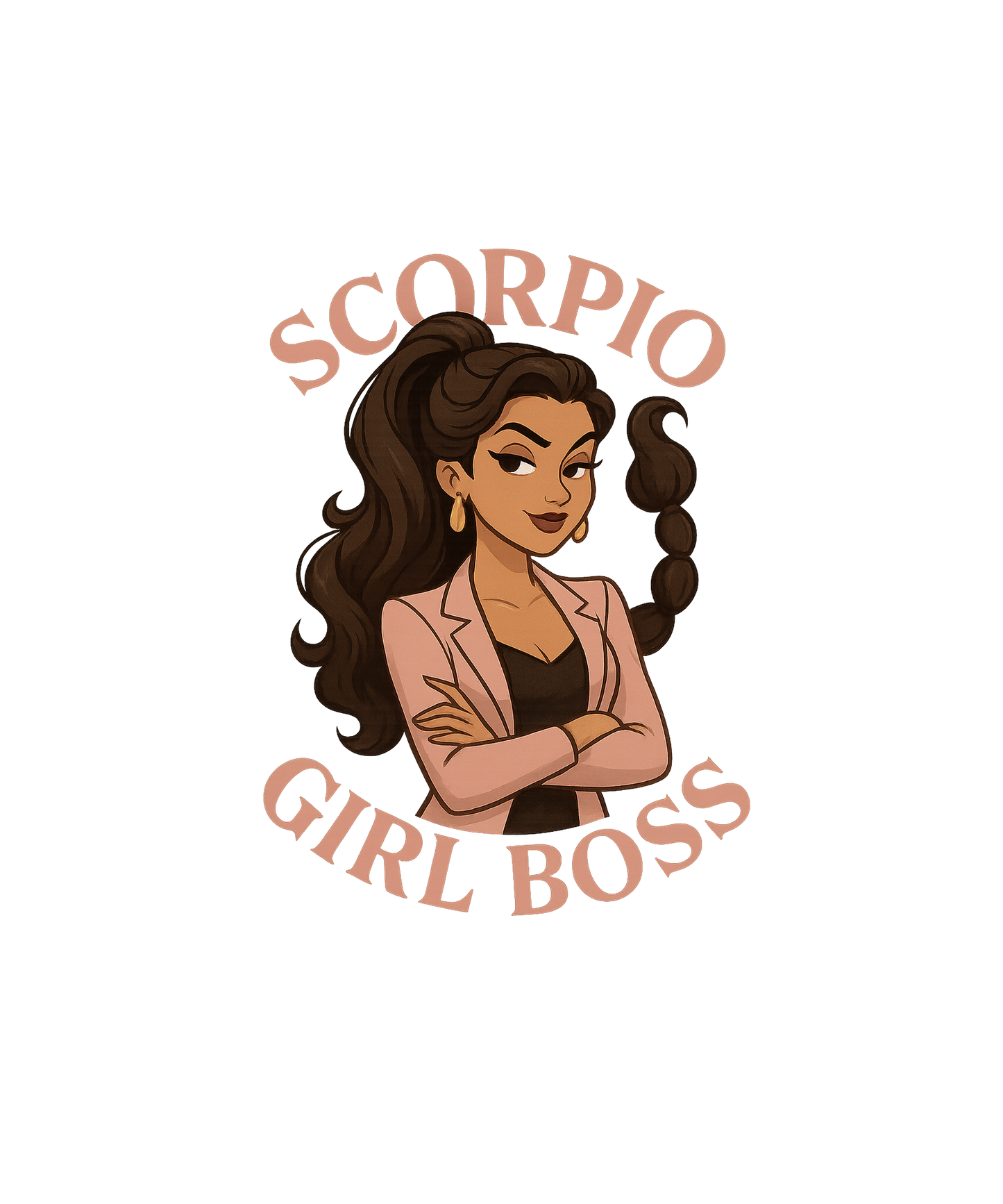 Scorpio Girl Boss Premium Hoodie | Zodiac Vibe Co.