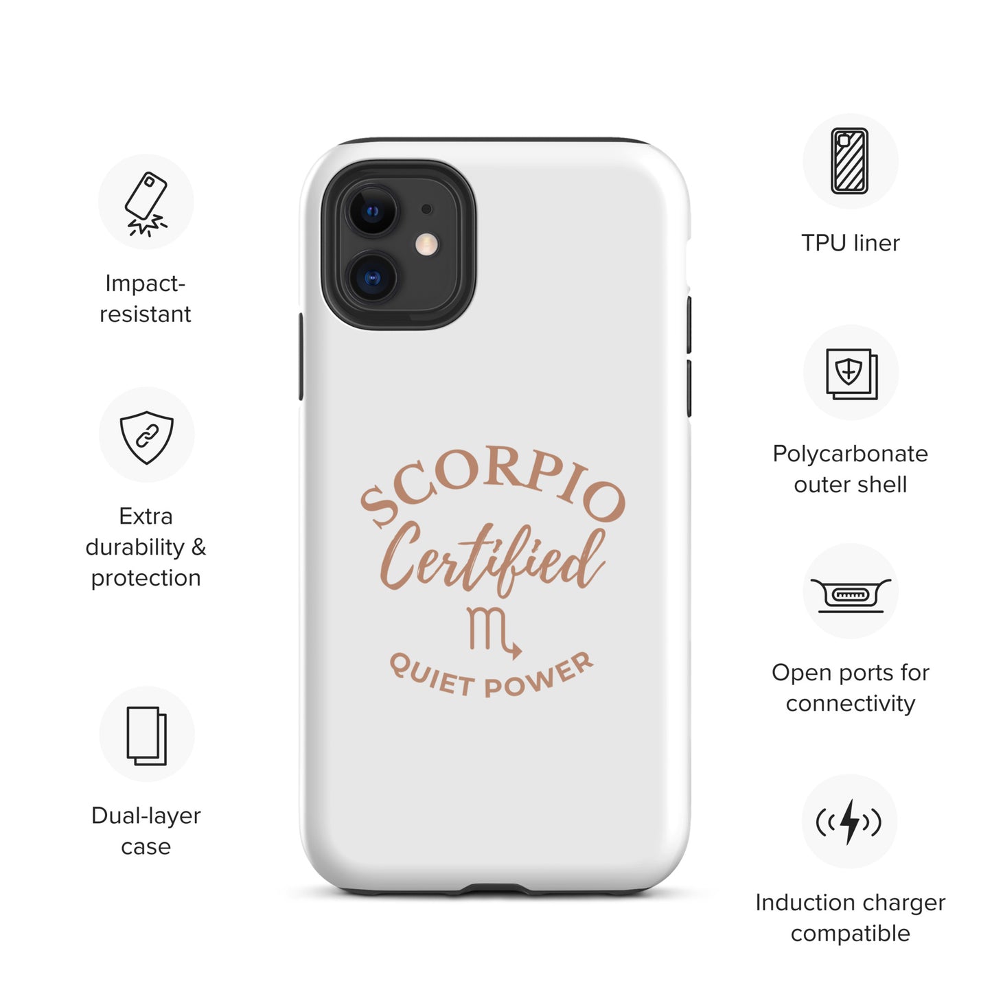 Scorpio Certified – Quiet Power | Tough Case for iPhone®