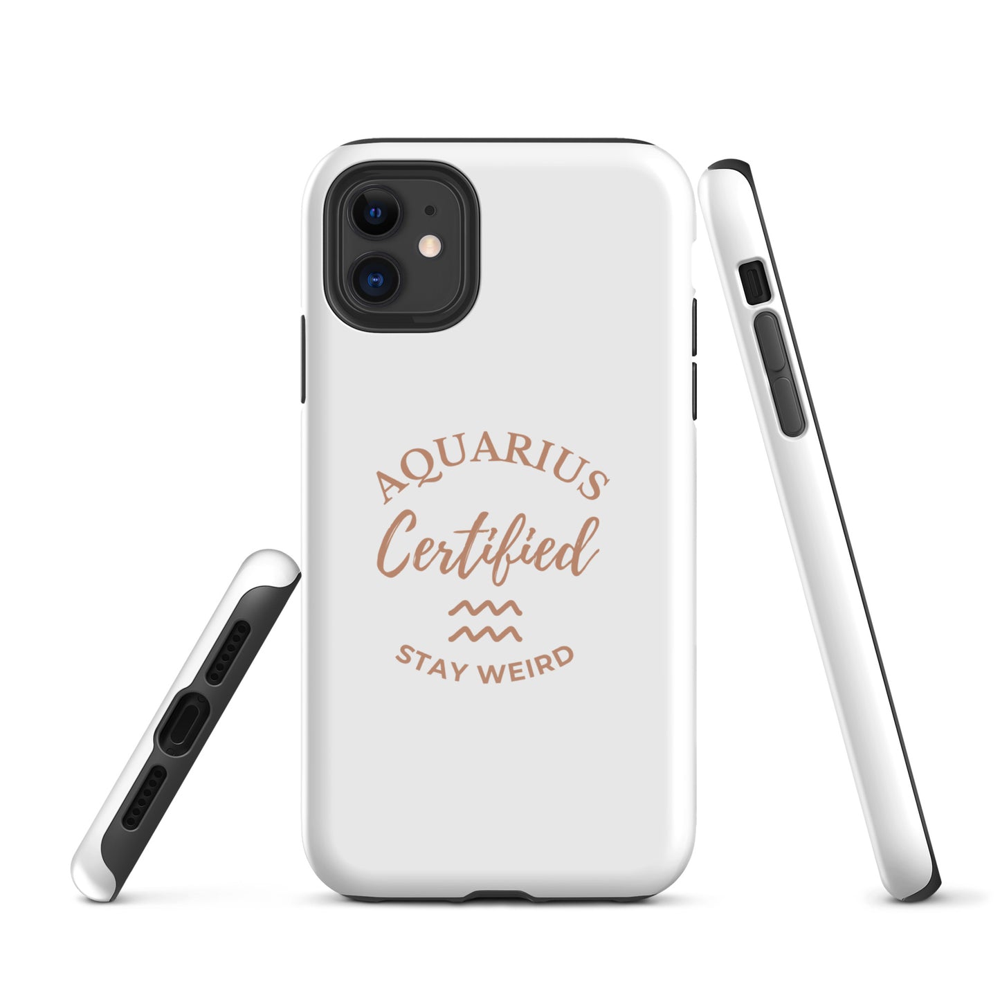 Aquarius Certified – Stay Weird | Tough Case for iPhone®