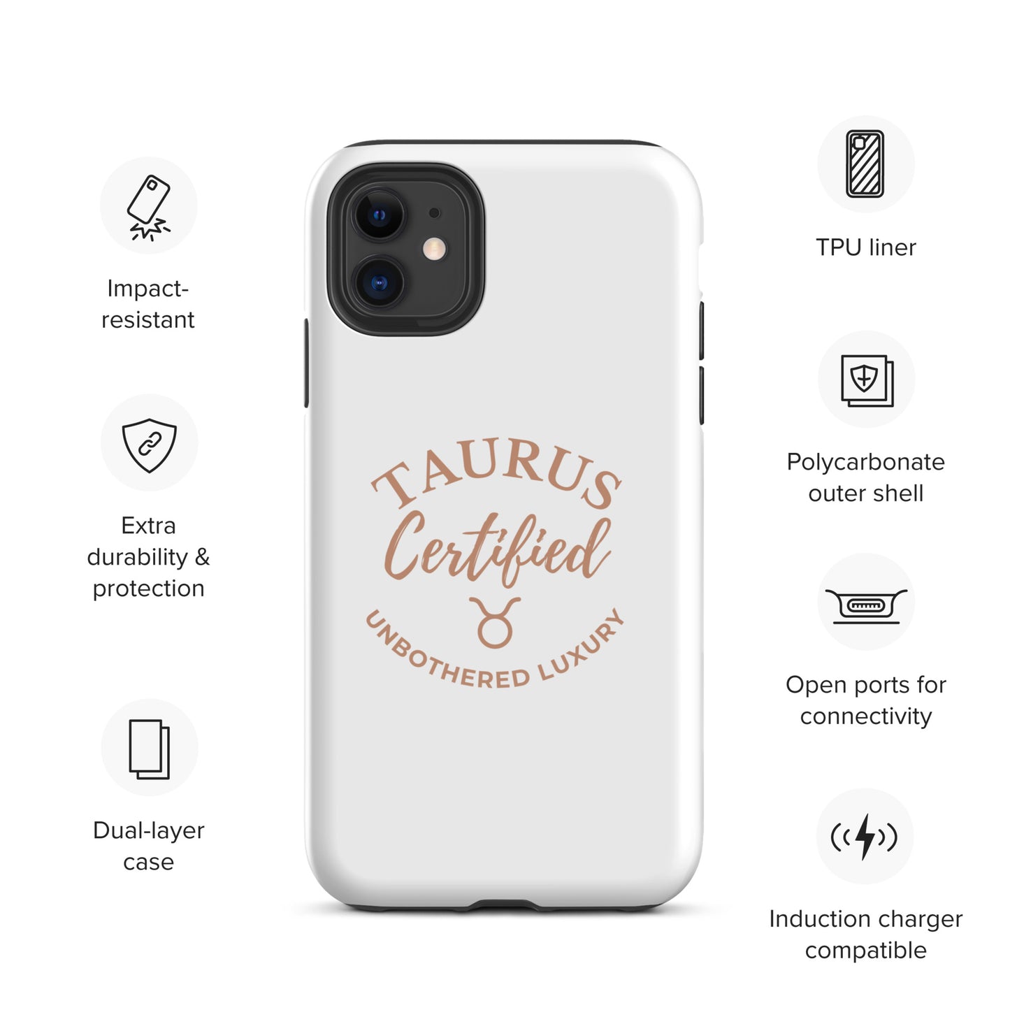 Taurus Certified – Unbothered Luxury | Tough Case for iPhone®