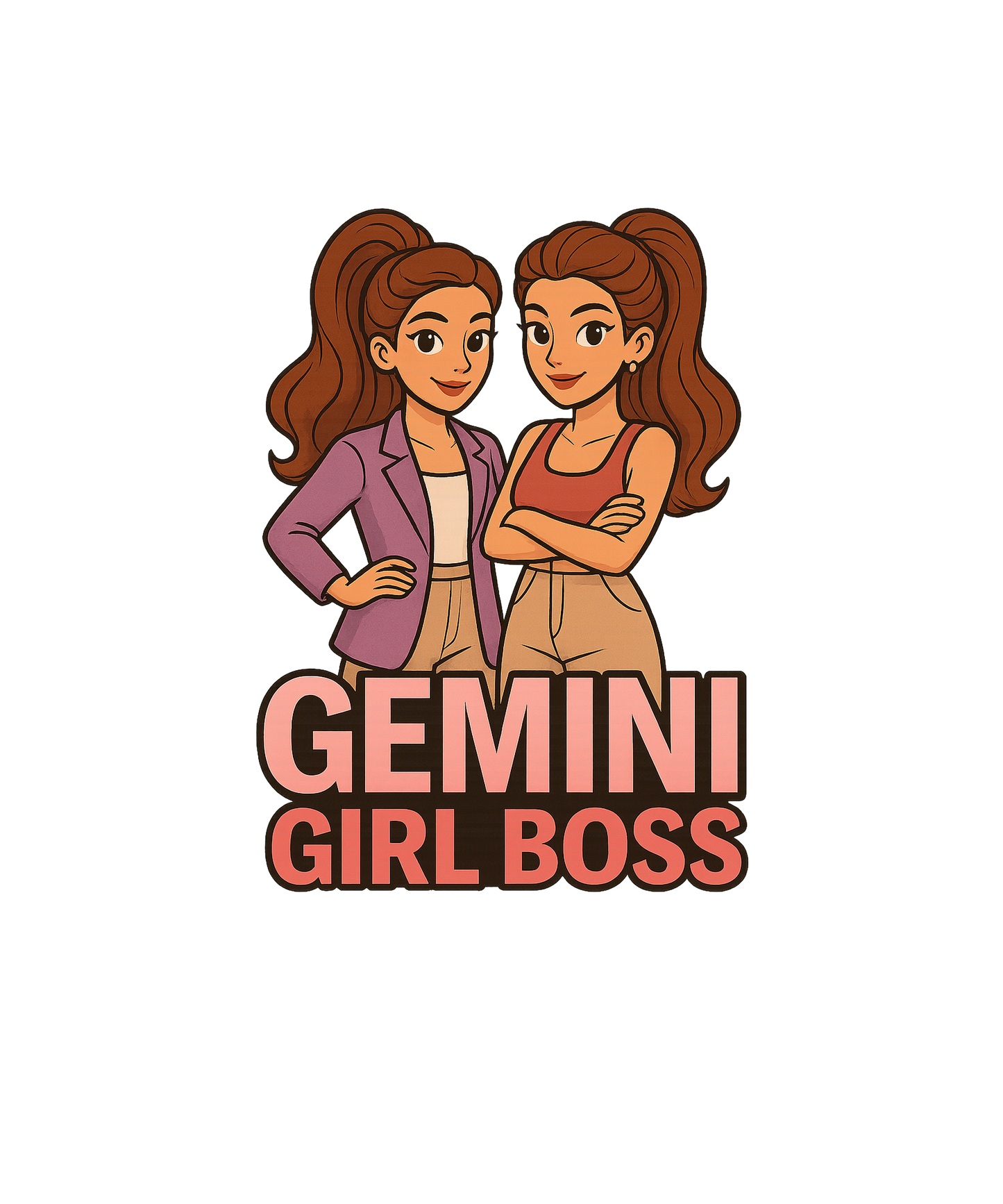 Gemini Girl Boss Premium Hoodie | Zodiac Vibe Co.