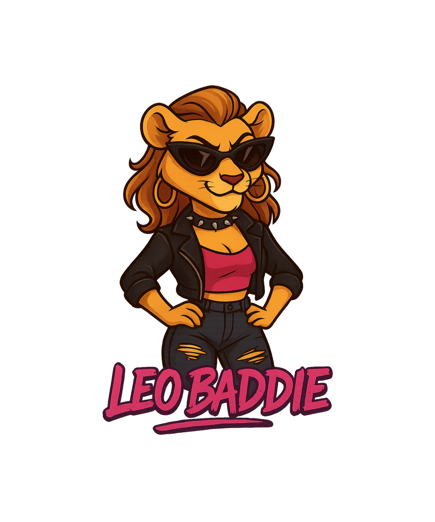 Leo Baddie Premium Hoodie | Zodiac Vibe Co.