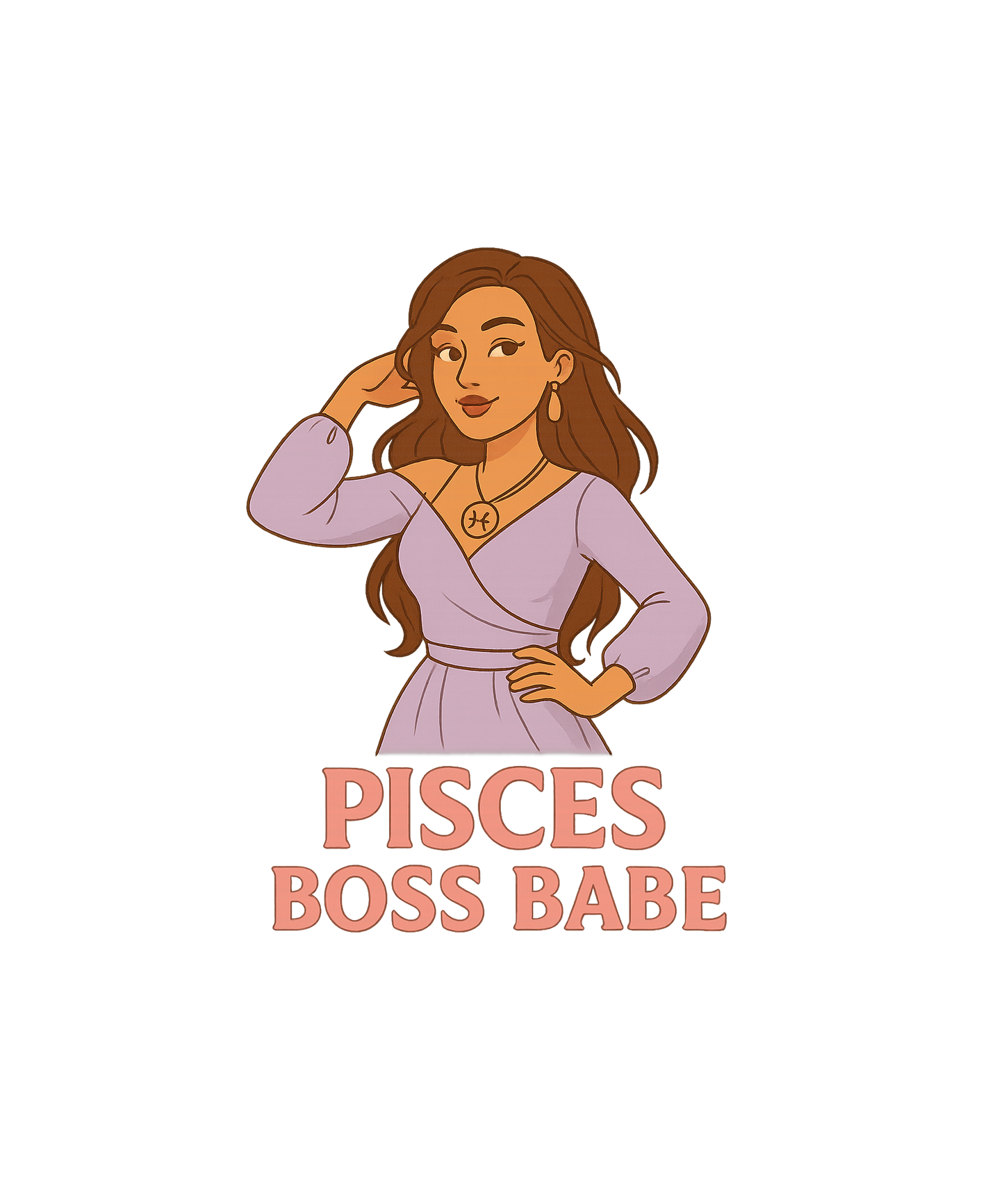 Pisces Boss Babe Premium Hoodie | Zodiac Vibe Co.